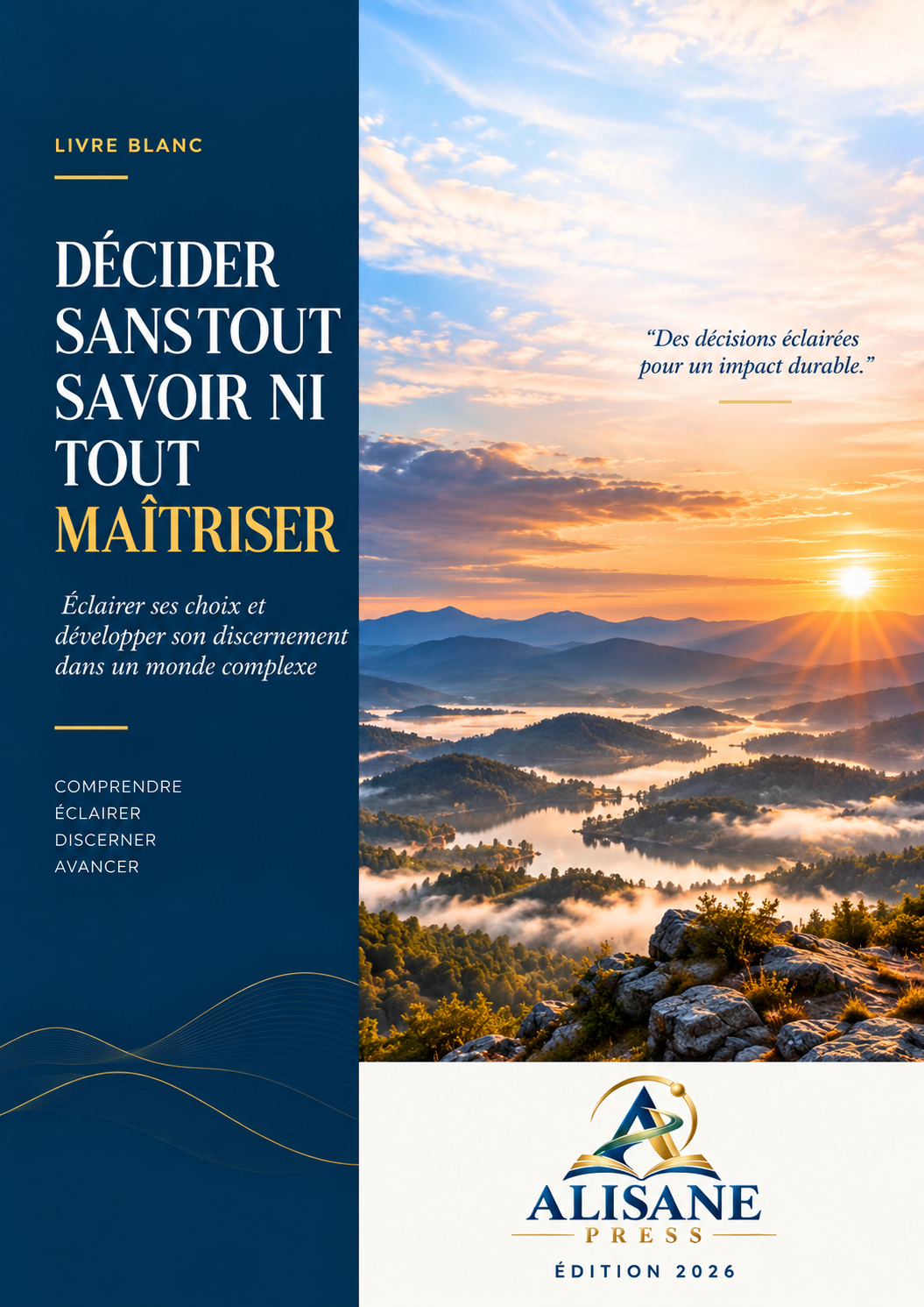 Couverture du livre blanc Décider sans tout savoir ni tout maîtriser